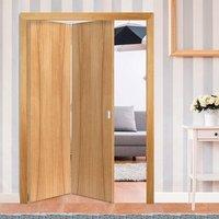 Thrufold Arcos Oak 2+0 Folding Door - Prefinished