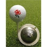 Tin Cup Ball Marker - Rose