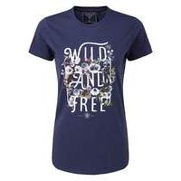 Tog24 Nicky Womens T-Shirt Wild And Free