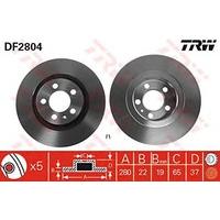 TRW DF2804 Brake Disc