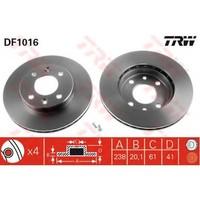 TRW DF1016 Brake Disc