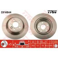 TRW DF4844 Brake Disc