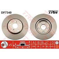 TRW DF7340 Brake Disc