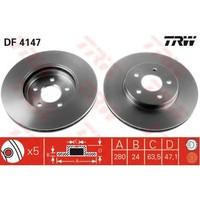 TRW DF4147 Brake Disc