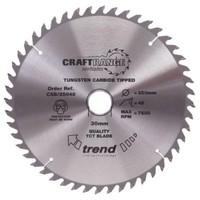 Trend - Craft saw blade 184mm x 58 teeth x 30mm - CSB/18458