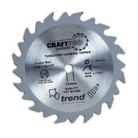 Trend CSB/16012T Craft Saw Blade 160mm X 12t X16 Thin