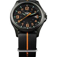 Traser H3 Watch Officer Pro Gun Metal Black Orange Nato