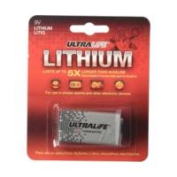 Ultralife Lithium E-Block 6LR61 U9VL-J 9V 1200mAh