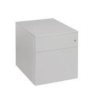 UNDER DESK PED (1+1) 505H 420W 570D SILVER RAL 9006