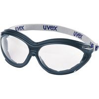 uvex 9188.121 cyberguard Protective Eyeglasses - Black Frames - Cl...