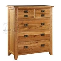 Vancouver Oak 5 Drawer Chest