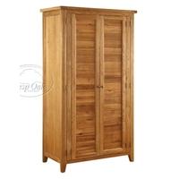 Vancouver Oak 2 Door Wardrobe