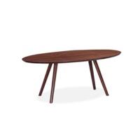 Valencia Walnut Oval 180cm Dining Table