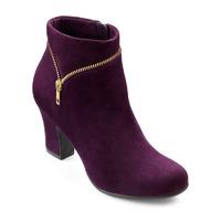 Vanity Boots - Plum - Standard Fit - 4