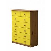 Verona 5 plus 2 Drawer Chest Lime