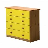 Verona 4 Drawer Chest Lime