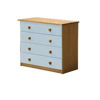 Verona 4 Drawer Chest Baby Blue