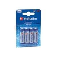 Verbatim AA Premium Alkaline Batteries - 4 pack