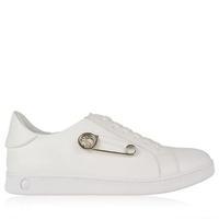 VERSUS VERSACE Low Top Lion Pin Trainers