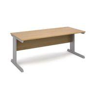 VIVO II 800 MM DEEP STRAIGHT DESK OAK 1800MM WIDE