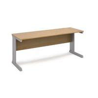 VIVO II 600 MM DEEP STRAIGHT DESK OAK 1800MM WIDE