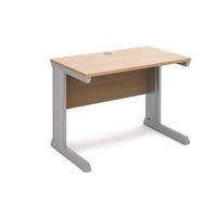 VIVO II 600 MM DEEP STRAIGHT DESK BEECH 1000MM WIDE