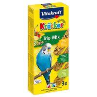 Vitakraft Budgies Crackers Trio-Mix - 3 Sticks: Egg/Apricot/Honey