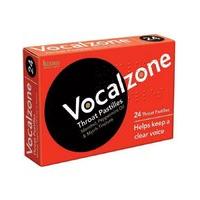 Vocalzones Throat Pastilles X 24