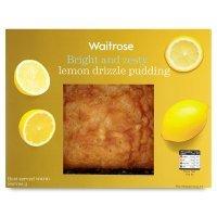 Waitrose Lemon Drizzle Pudding