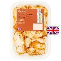 Waitrose British roast chicken tikka pieces