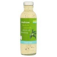 Waitrose half-fat olive oil dressing