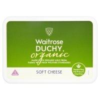 Waitrose Duchy Organic creamy soft cheese