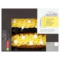 Waitrose 1 Sicilian Lemon Meringue Eclairs