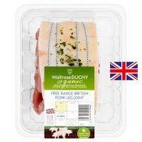 Waitrose Duchy Organic British free range pork leg crackling joint