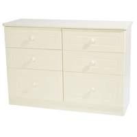 Warwick 6 Drawer Midi Chest