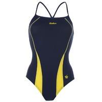 WaiKoa Ladies Open Training Back Swimsuit with Thin Bound Straps