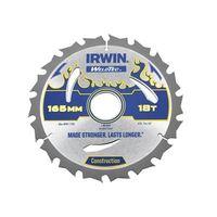 Weldtec Circular Saw Blade 165 x 30mm x 40T ATB