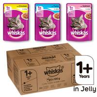 Whiskas 1+ Mixed Selection In Jelly Wet Adult Cat Food Pouch