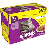 Whiskas 7+ Poultry Selection In Jelly Cat Food