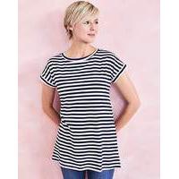 White/Stripe Pack of 2 Boyfriend Tshirts