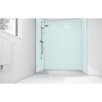 Wickes Mint Matte Acrylic 1200 x 900 2 Sided Shower Panel Kit