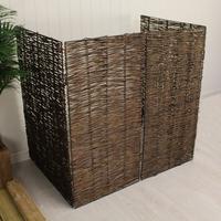 Willow Wheelie Bin Screen (Double) by Selections