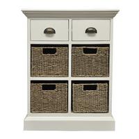 Winchester 2 Drawer Basket 4 Basket Unit