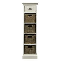 Winchester 1 Drawers 4 Basket Unit