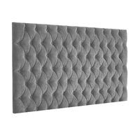 Windermere Kimiyo Linen Headboard Grey Superking