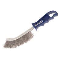 Wire Scratch Brush Steel Red Handle