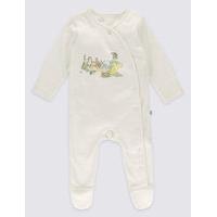 Winnie The Pooh Side Opening Cotton Sleepsuit