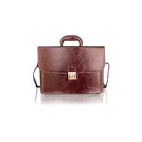 Woodland Leather Satchel Briefcase