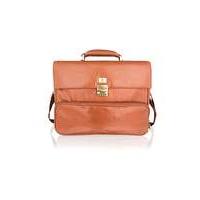 Woodland Leather Satchel Briefcase