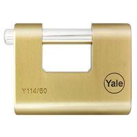 Y114 60mm Brass Shutter Padlock